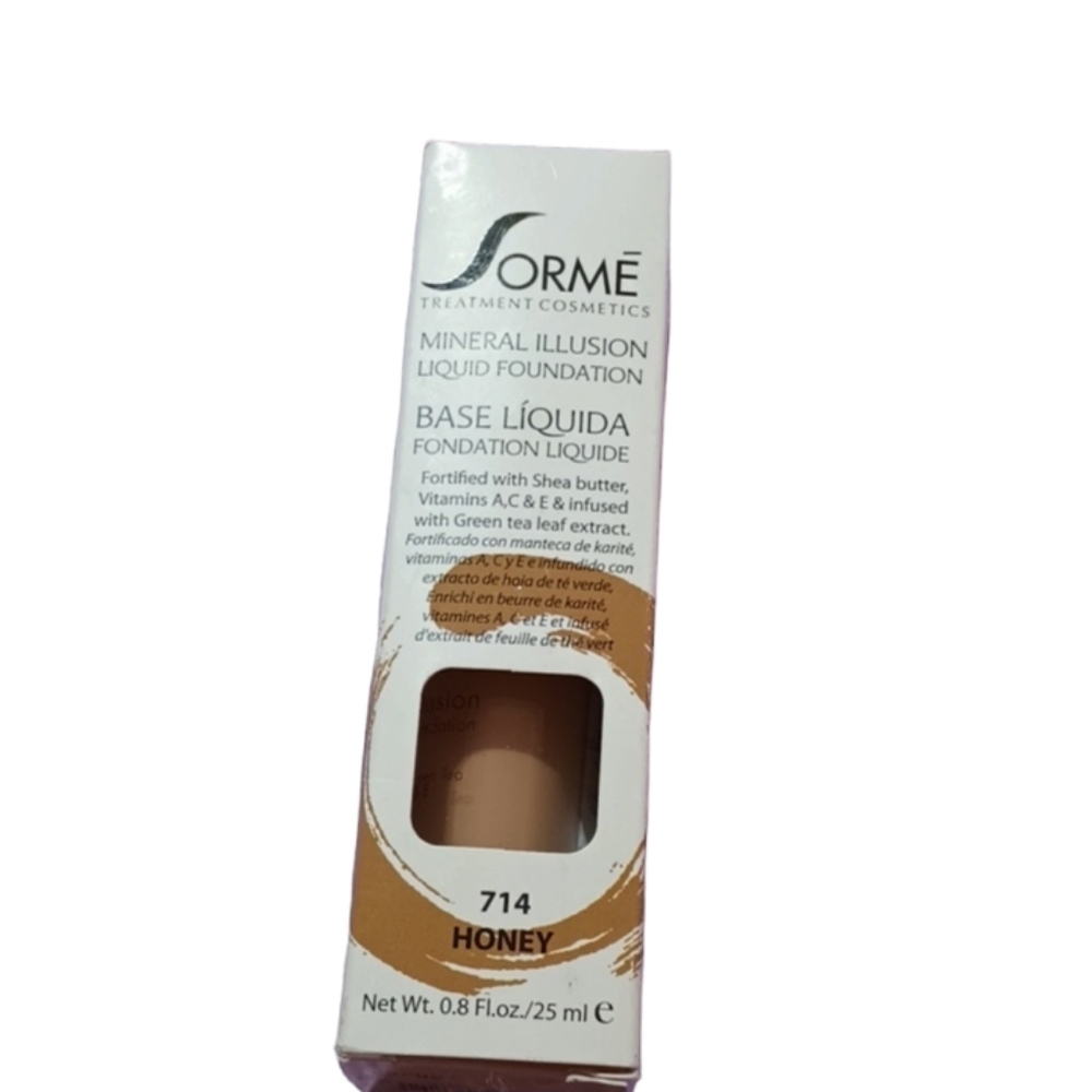 Sorme Mineral Illusion Foundation 714 Honey